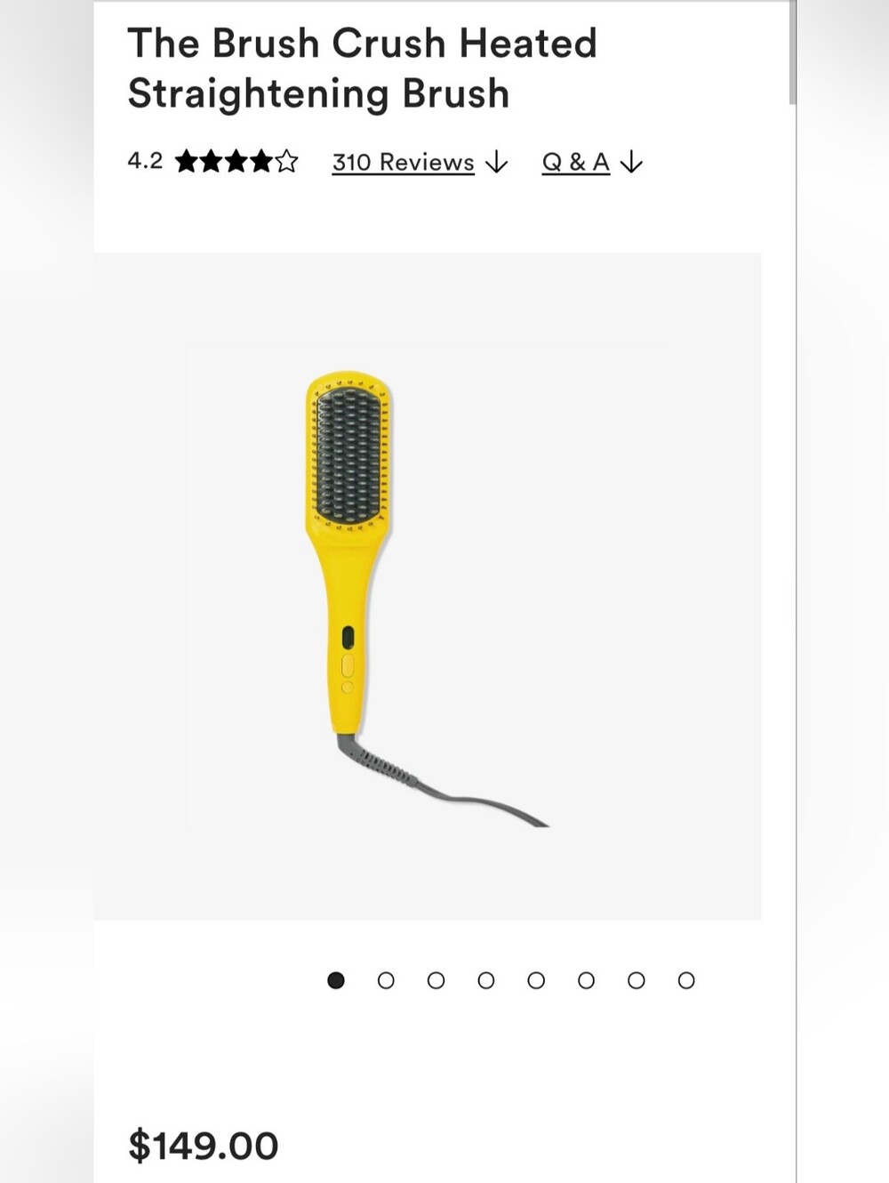 Drybar Heated Straightening Brush